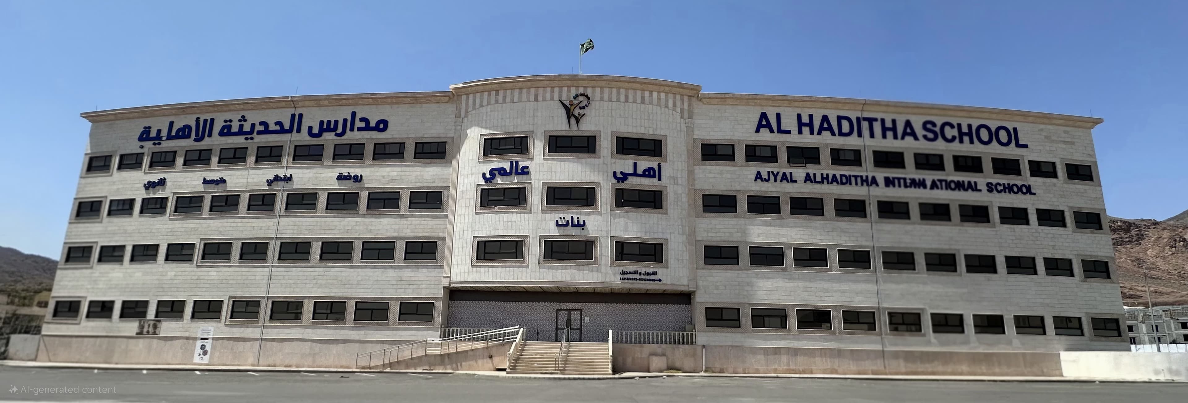 Ajyal Al Haditha International School campus in Madinah